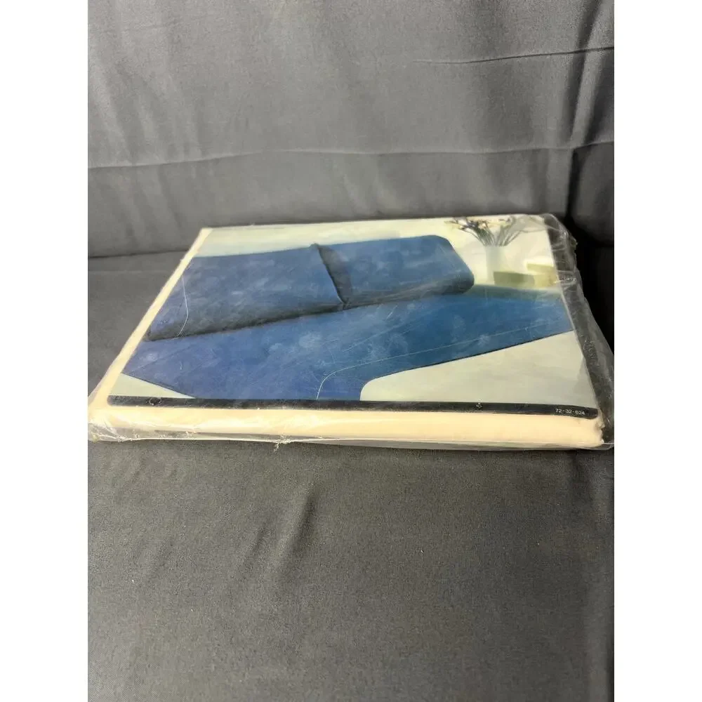 Vintage Percal Full Flat Sheet JCPenny NOS